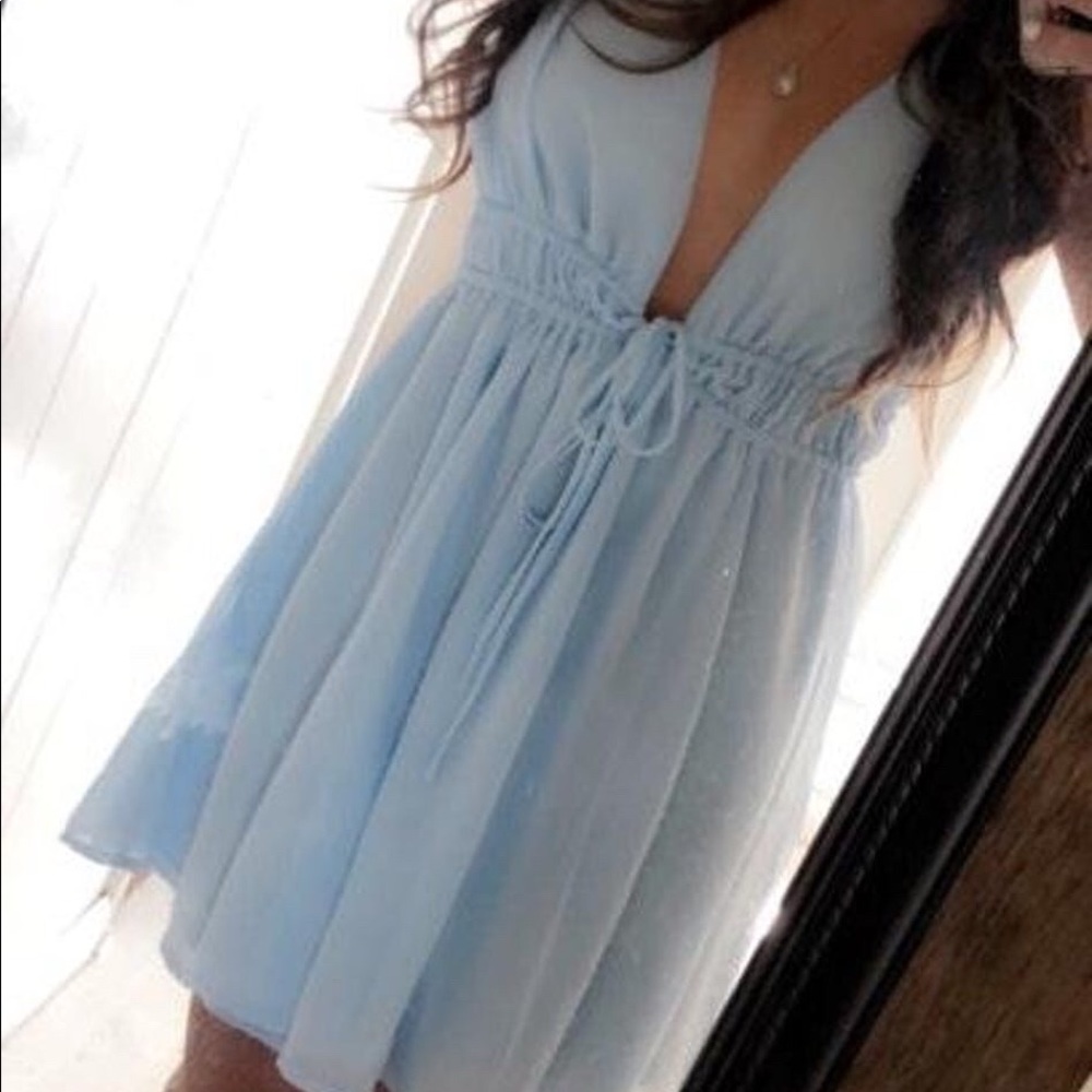 Lucy in the sky blue dress